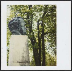 Büste Richard Wagners in Bayreuth