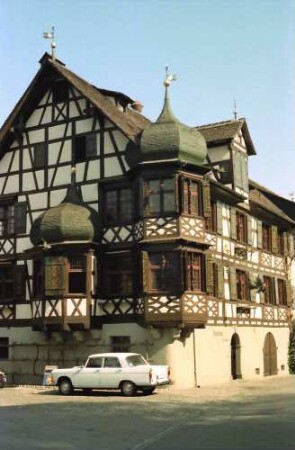 Gottlieben: Hotel Drachenburg, Erkerseite
