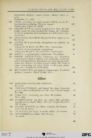 Silber (Nr. 746-753)
