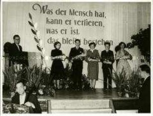 Jugendweihe in Britz bei Eberswalde
