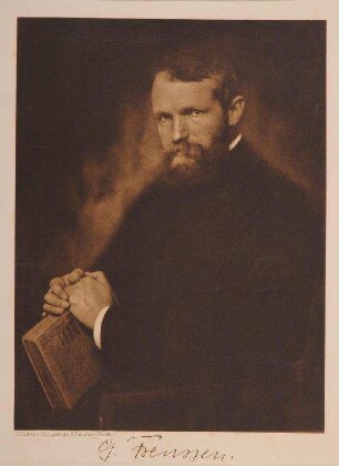 Bildnis von Gustav Frenssen (1863-1945)