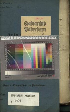 Armenrechnungen der Eleemysonarie (Almosenstiftungen) 1808/09 - 1814/15, 1817/18, 1820/21 und 1823