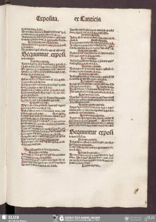 Exposita ex Canticis