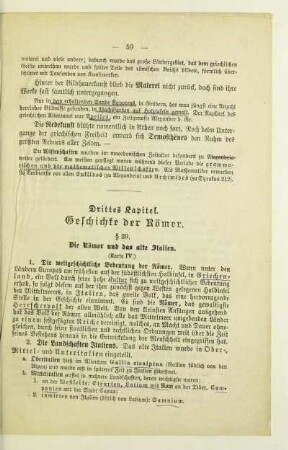 Drittes Kapitel. Geschichte der Römer