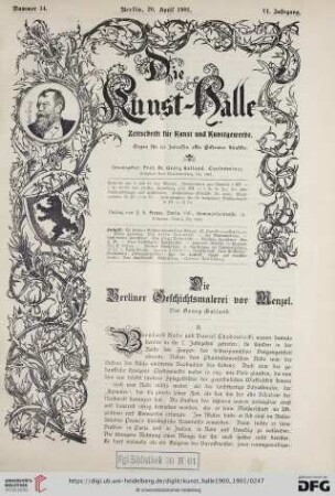 6: Die Berliner Geschichtsmalerei vor Menzel