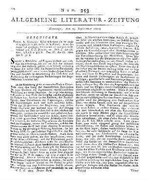 Görtz, J. E. v.: Mémoire, ou précis historique sur la neutralité armée et son origine. Suivie de pièces justificatives. Basel: Decker 1801