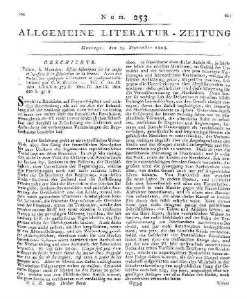 Görtz, J. E. v.: Mémoire, ou précis historique sur la neutralité armée et son origine. Suivie de pièces justificatives. Basel: Decker 1801