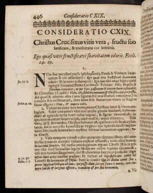 446-456, Consideratio CXIX - CXXI