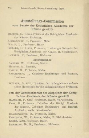Ausstellungs-Commission