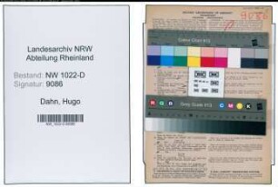 Entnazifizierung Hugo Dahn , geb. 14.05.1920 (Arzt)