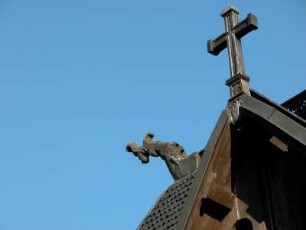 Detail Holzkirche Wang beim Kurort Karpacz