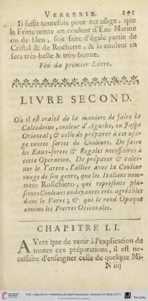 Livre second