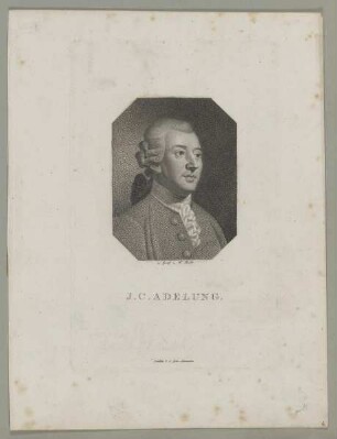Bildnis des Johann Christoph Adelung
