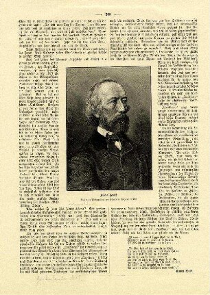 Bildnis von Klaus Groth (1819-1899)