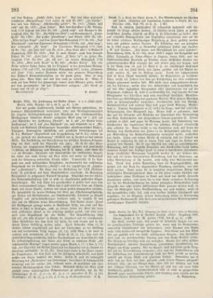 284 [Rezension] Henle, Franz Anton, Der Ephesierbrief des hl. Apostels Paulus