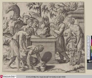 [Le sacrifice de Noé; Das Opfer Noahs]