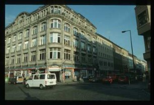 Diapositiv: Oranienplatz 17, Oranienstr. 40-30, 1991