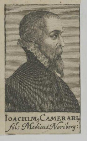 Bildnis des Ioachim. Camerari.