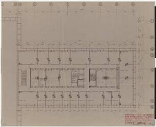 Physikalische Institute der Universität Köln: 1. Physik Grundriss OG, 1:100