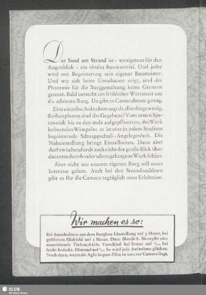 Der Sand am Strand