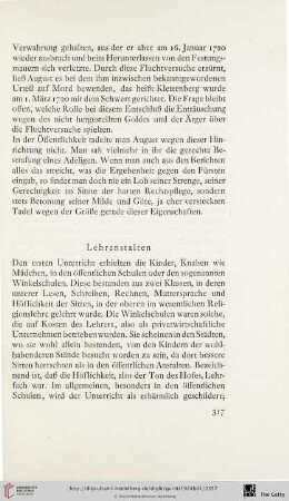 Lehranstalten