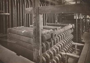 Kessel 24, W.II - Montage, Rippenrohr-Vorwärmer