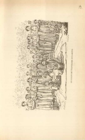 Un corps de chanteuses annamites
