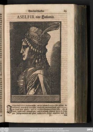 Aselfir eine Sultanin.