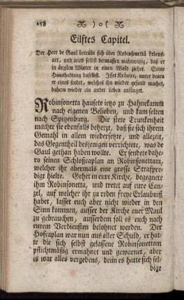 Eilftes Capitel