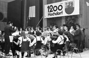 Hochdorf: Mooswaldhalle; Heimatabend; 1200 Jahre Hochdorf
