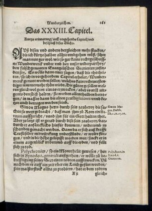 Das XXXIII. Capitel.