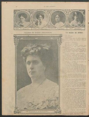 Galería de damas argentinas : Sra. Josefina R. de Rodríguez