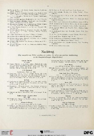 Nachtrag (Nr. 537-549)