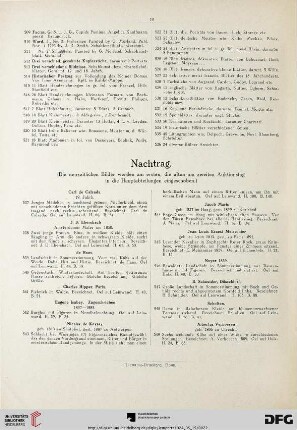Nachtrag (Nr. 537-549)