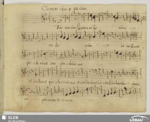 Clemens non Papa, Jacobus: Fac mecum signum
