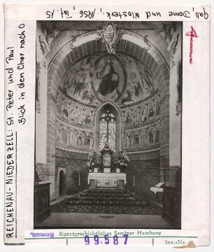 Reichenau, Niederzell, S. Peter und Paul: Apsis, Jüngstes Gericht