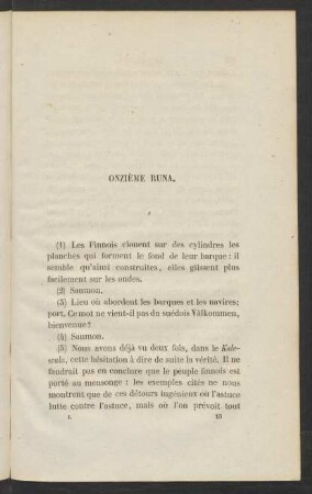 Onzième Runa.