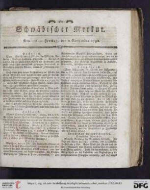 November (Nro. 132 - Nro. 144)