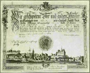 Geleitbrief des Schneider - Gesellen Josef Manderschied aus Berg ?, 1805