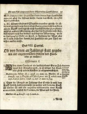 Das VIII. Capitul. - Das XIV. Capitul.