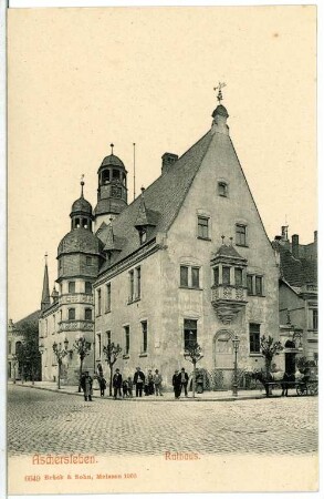 Aschersleben. Rathaus