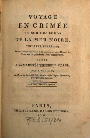 Voyage en Crimée ...