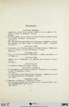 Holzschnitte (Nr. 1-240)