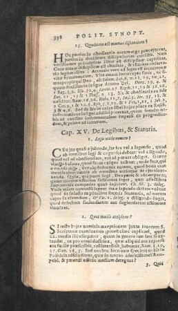 Caput XV. - XXVI.