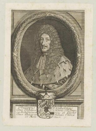 Bildnis des Philippus Wilhelmus, Comes Palatinus Rheni