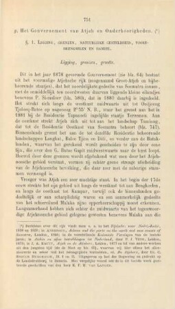 g. Het gouvernement van Atjeh en onderhoorigheden