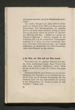 5. In Ulm, um Ulm und um Ulm herum
