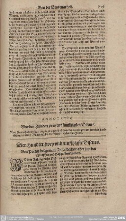 Der Hundert zwey und funfftzigste Discurs. Von Poeten insgemein: Insonderheit aber von den Epitaphien und Paßquillenscheibern.
