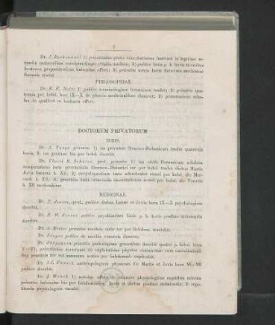 Doctorum Privatorum