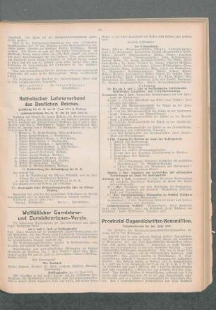 Katholischer Lehrerverband des Deutschen Reiches : Teilsitzung des G. A. am 19. Juni 1914 in Bochum
